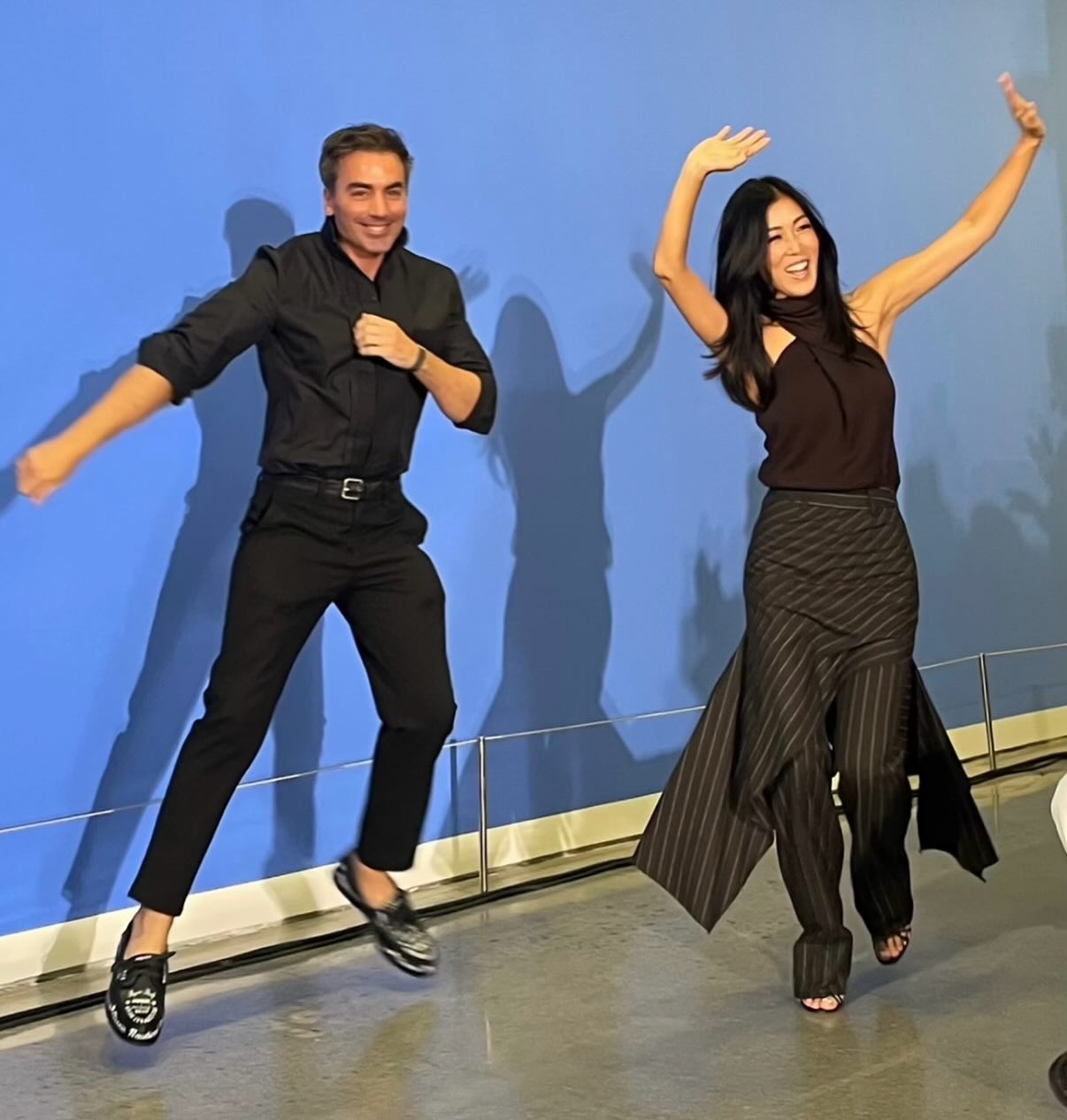 Instagram post by @fernandogarciam1205 for Oribe. Caption reads: 10 years of creating with @monsemaison and what a....