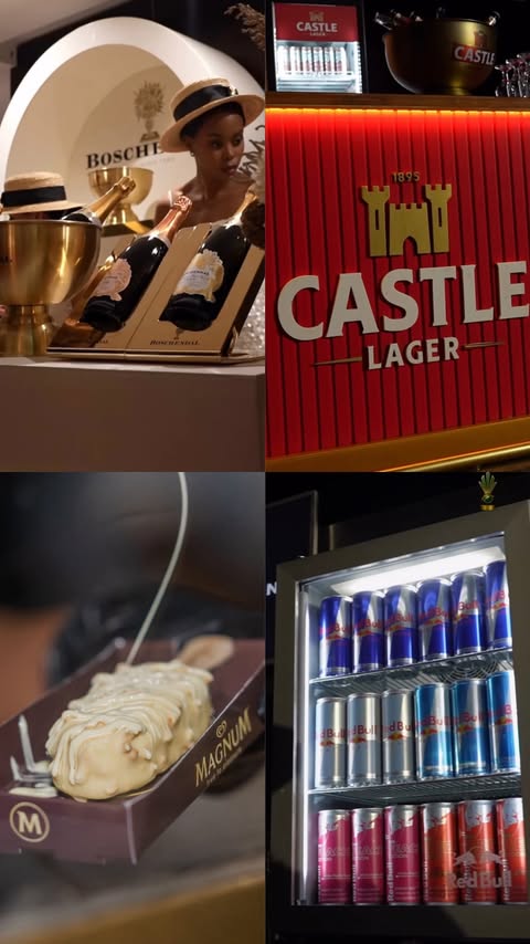 Instagram post by @csadomesticleagues for Magnum Ice Cream. Caption reads: A night of excellence deserves incredible....