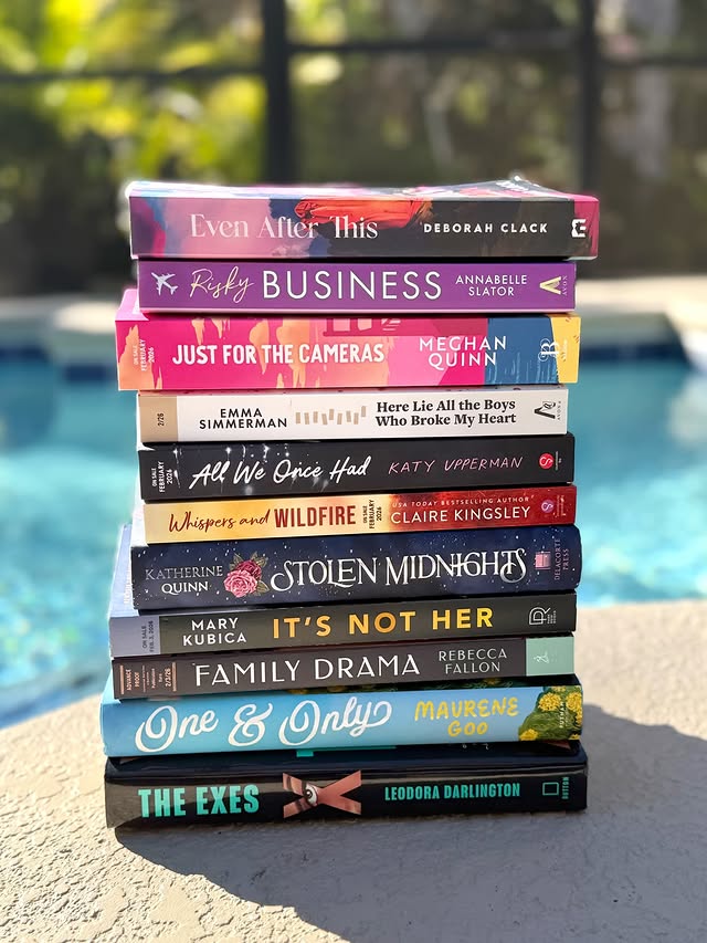 Instagram post by @beach.reading for Casablanca Books. Caption reads: It’s a really good pub day for so many books!! Let....