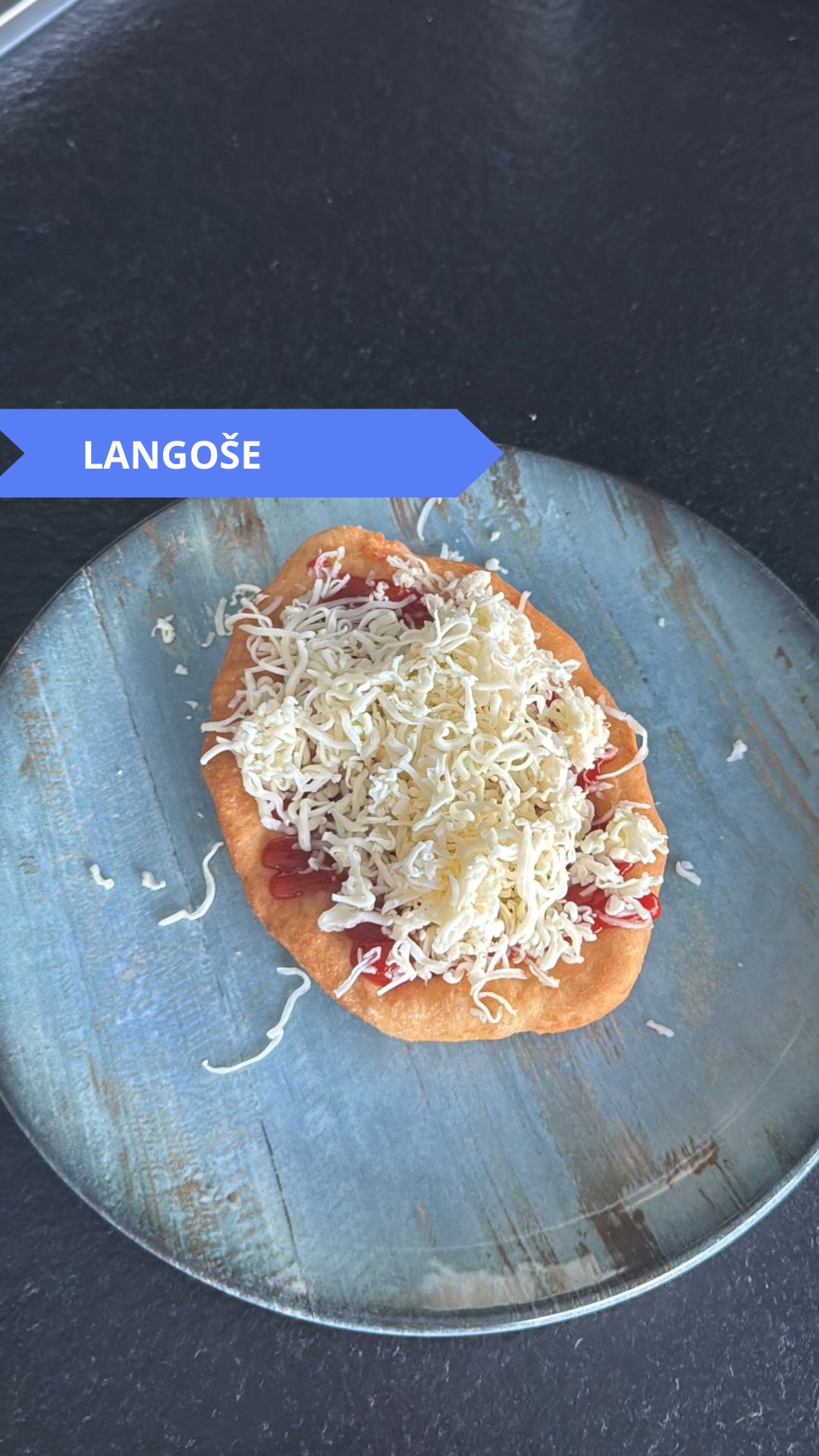 Instagram post by @romanpaulus.chef for Lidl CZ. Caption reads: RECEPT NA LANGOŠE🌞🌞
 
Připravte si doma ty....