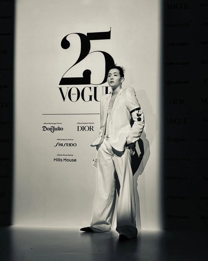 Instagram post by @ryo_ryusei for Alexander McQueen. Caption reads: Happy 25th....