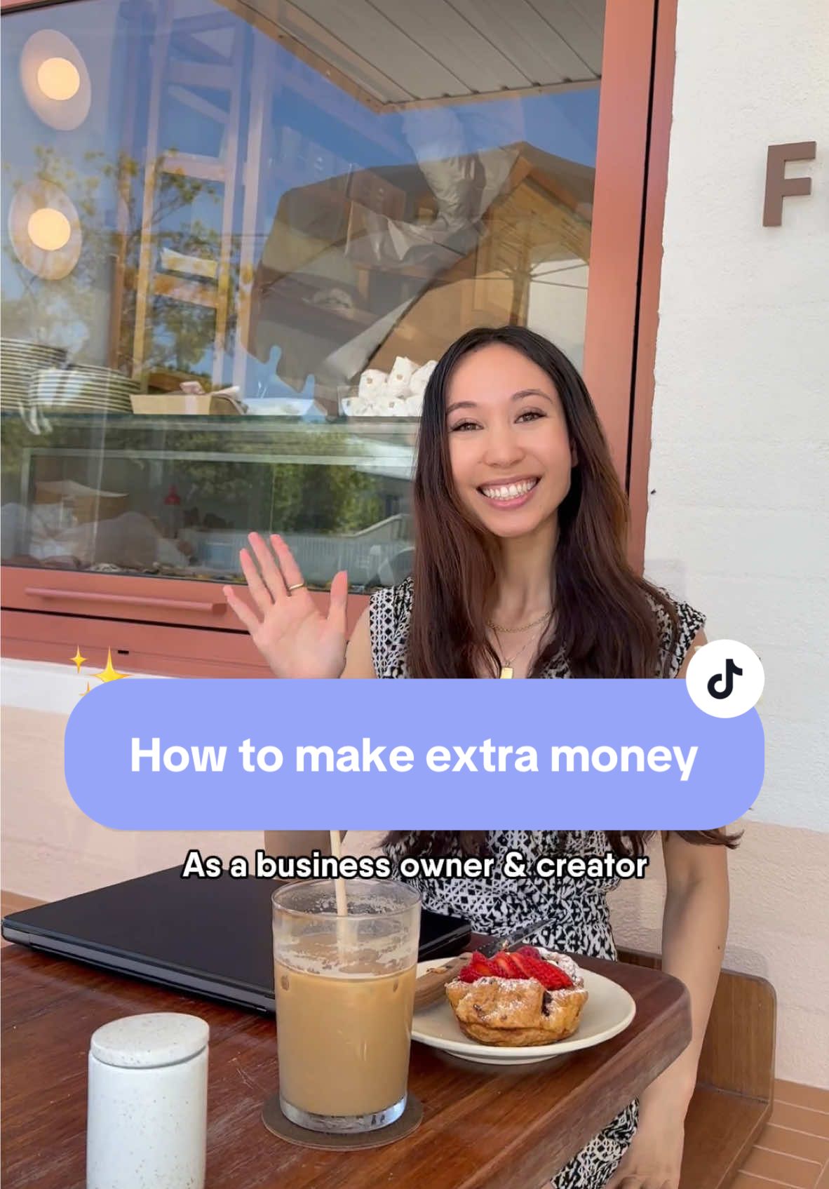 TikTok post by @investwithqueenie for Optus. Caption reads: Get unlimited data every weekend this summer on....