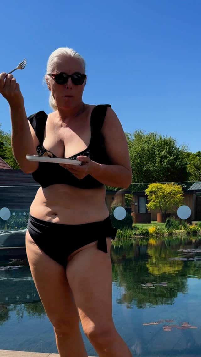 Instagram post by @rachelperu1 for Pour Moi. Caption reads: 55 today 🎉

Liberated. Loving life and free to be....