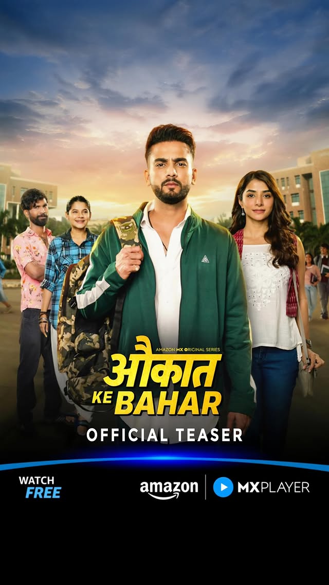 Instagram post by @elvish_yadav for MX Player. Caption reads: aankhon mein hunger, dil mein fire yeh journey....