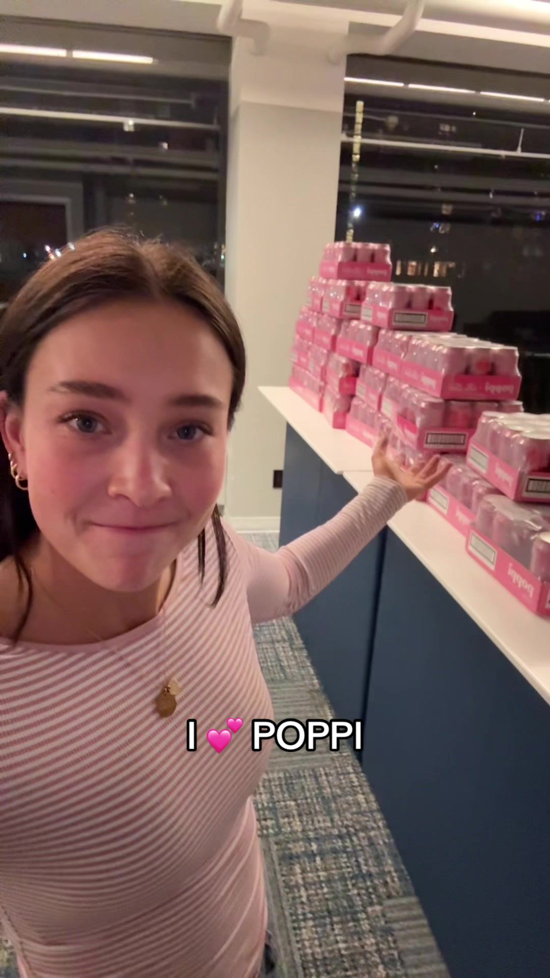 TikTok post by @kait2090 for Poppi. Caption reads: If I had an @Alix Earle x @drinkpoppi for every....
