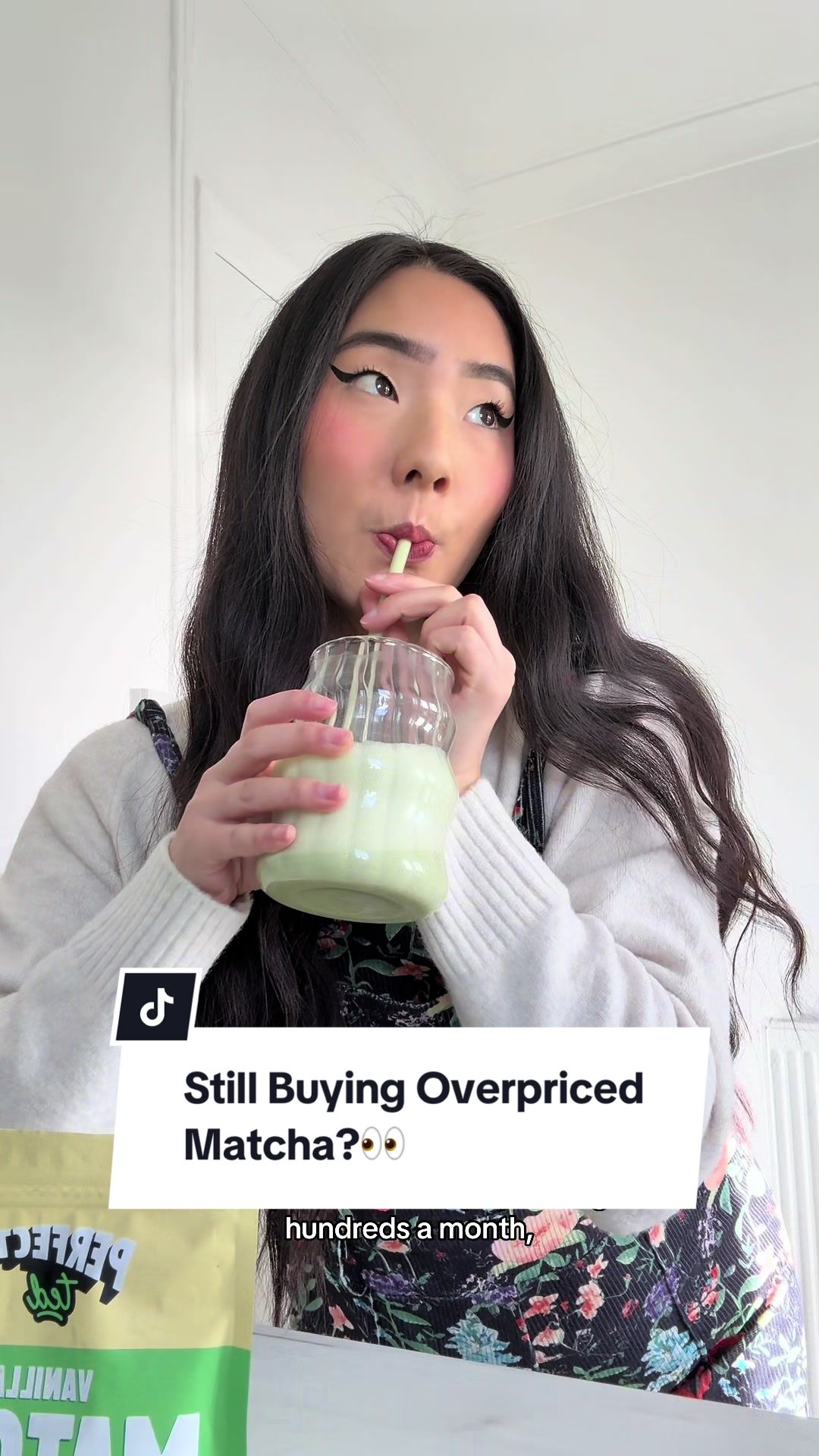 TikTok post by @xkellywongx for PerfectTed. Caption reads: If you want to save money, stop buying expensive....
