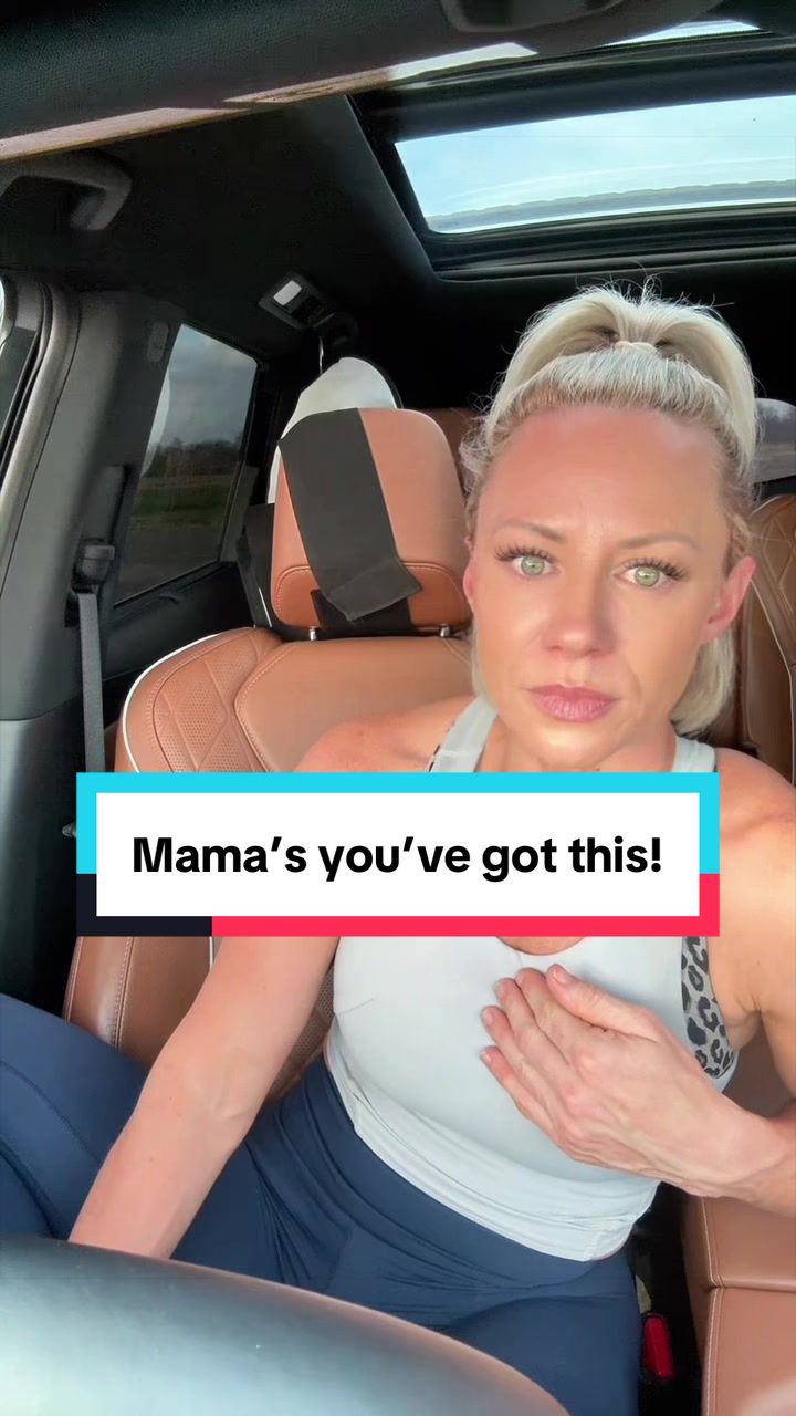 TikTok post by @muscles_and_mascara_cg for Triquetra Health. Caption reads: Mamas, @Triquetra is a staple in our home. Many,....
