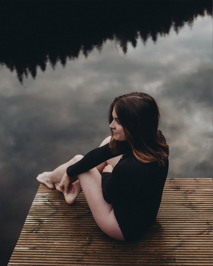 Instagram post by @shot_by_alice for Finisterre. Caption reads: [...] two of my favourite B Corp brands -....