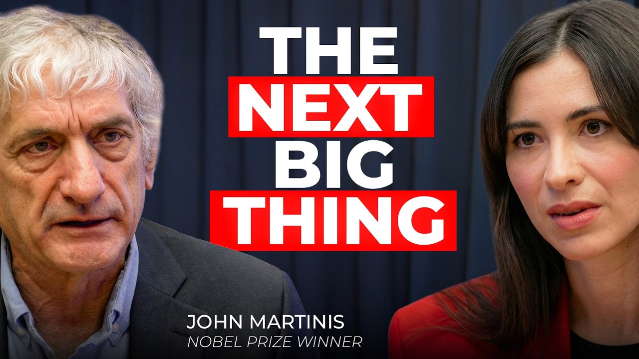 YouTube post by @SiliconValleyGirl for Webull. Caption reads: Nobel Prize Winner: Nobody Sees What's Coming....