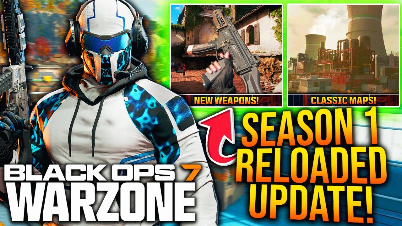 YouTube post by @WhosImmortal for KontrolFreek. Caption reads: The Major SEASON 1 RELOADED UPDATE....
