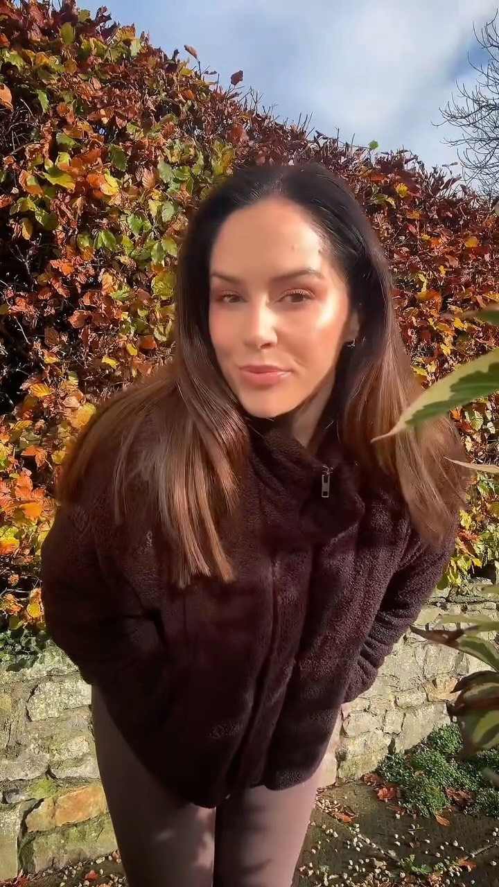 Instagram post by @louisecody for Gym+Coffee. Caption reads: Three colours, same cozy energy ❤️ @gympluscoffee....