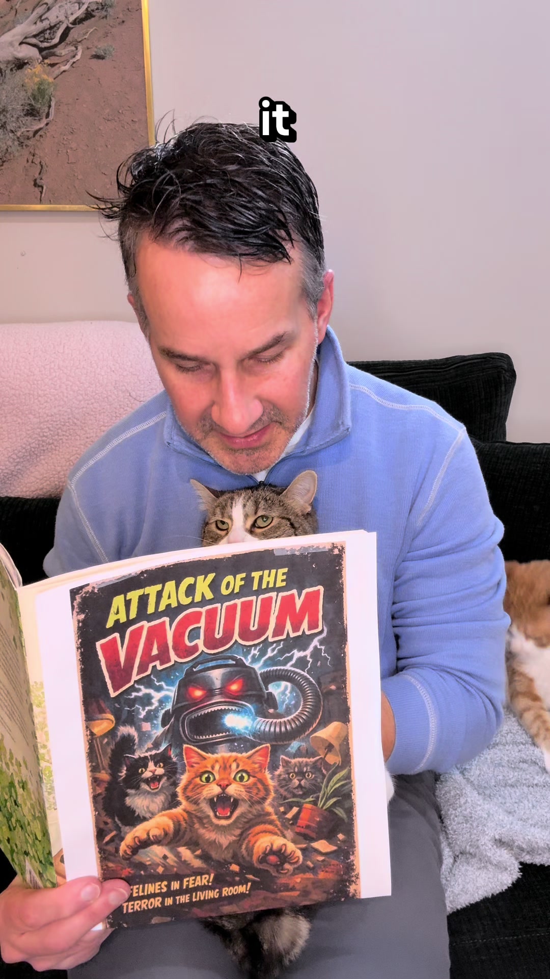 TikTok post by @dr.mattmcglasson for PrettyLitter. Caption reads: [...] your cat's litter telling you? Go to....