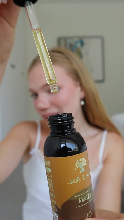 Instagram post by @healing.hattie for As I Am. Caption reads: AD healthy hair requires CARE ⭐️ @asiamnaturally....