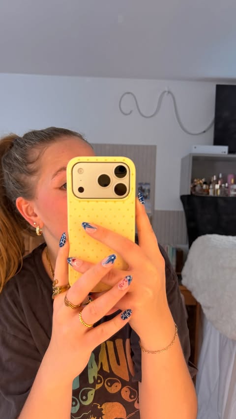 Instagram post by @emilyekissa for Studs. Caption reads: thank you @studs for the best gifted piercing....