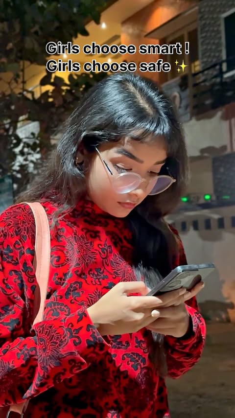 Instagram post by @snehagiri91 for Rapido. Caption reads: [...] One ride that brings her home safe. Rapido —....