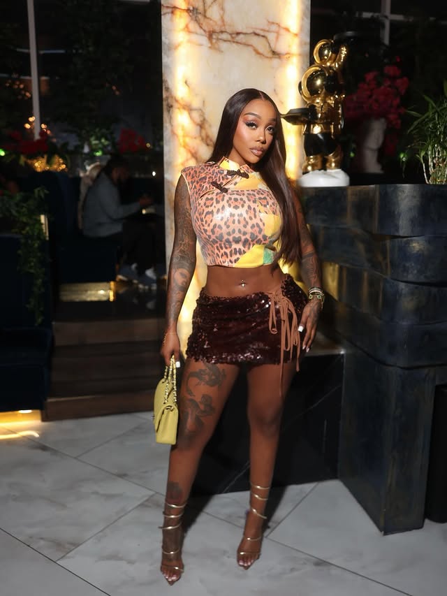Instagram post by @therealkiannajay for Fashion Nova. Caption reads: You been fantasizing me 😋 @FashionNova • Force Of....