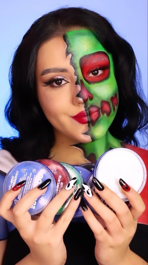 Instagram post by @claudiapreduca for Snazaroo. Caption reads: [...] around the corner that means....