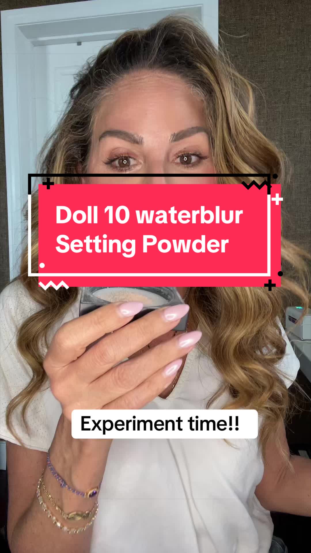 TikTok post by @arianemann for Doll 10 Beauty. Caption reads: [...] #doll10 @Doll 10 Beauty.