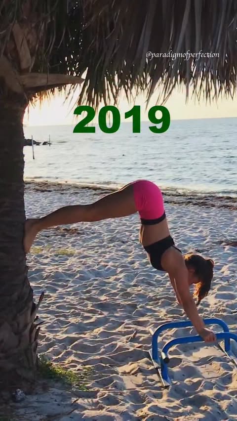 Instagram post by @paradigmofperfection for Ptula. Caption reads: 2019 Laura would have never thought she’d be doing....