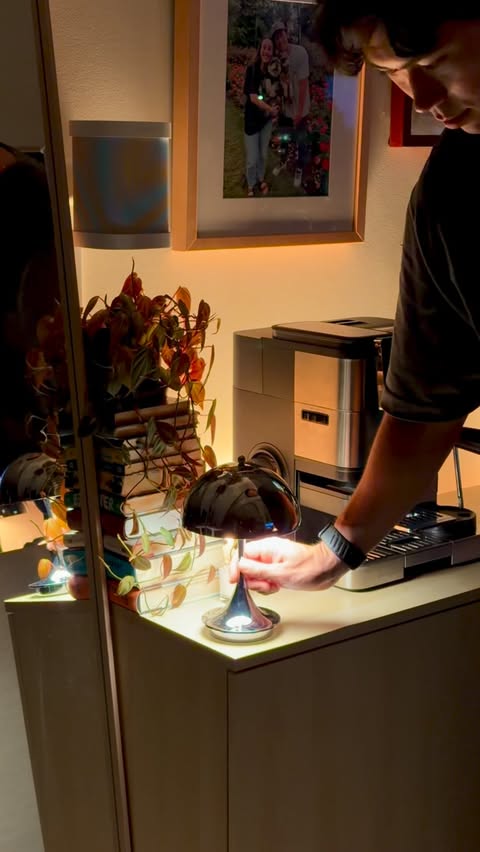 Instagram post by @youngnagisa for Louis Poulsen. Caption reads: My current lamp rotation, which is your favorite....