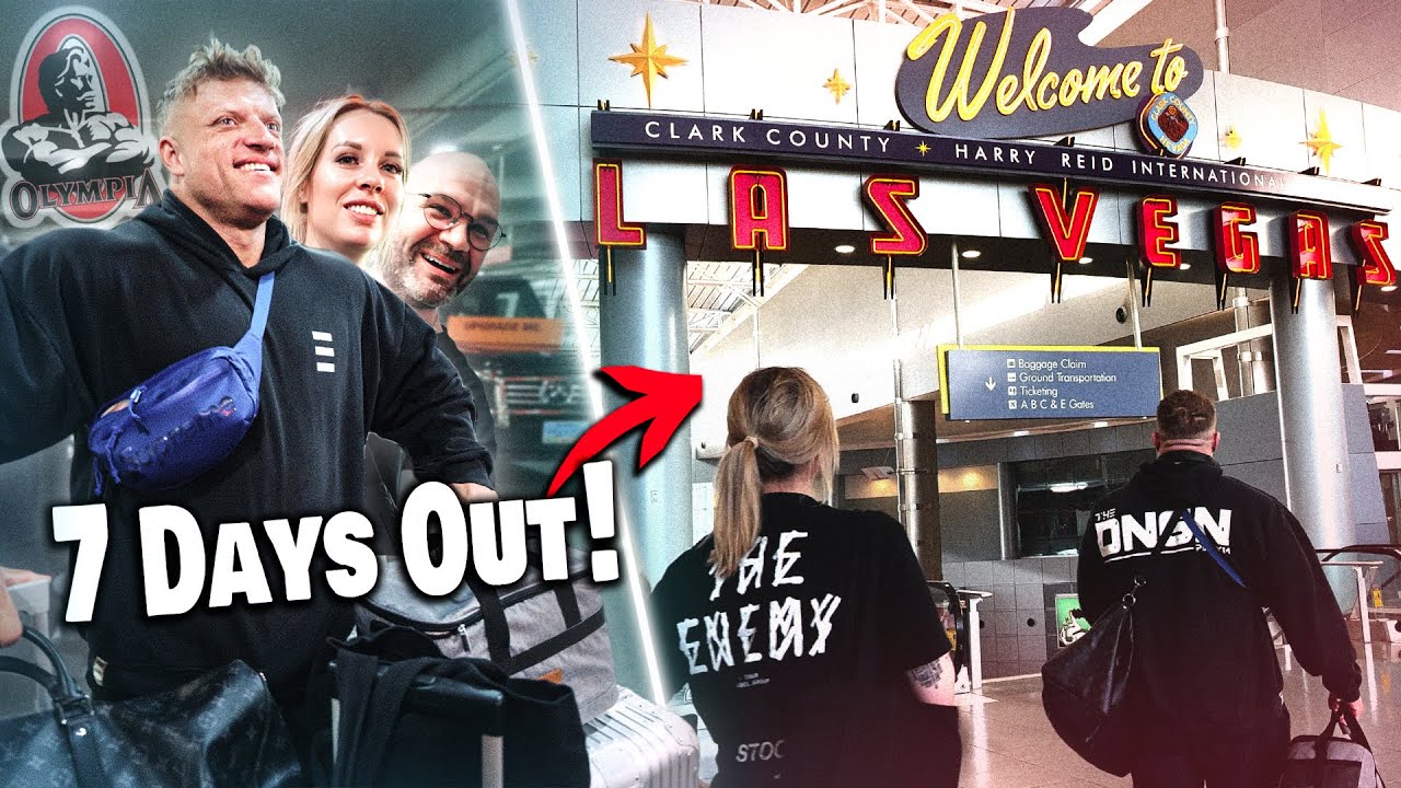 YouTube post by @UrsKalecinski for More Nutrition. Caption reads: Welcome to Las Vegas, Baby!.