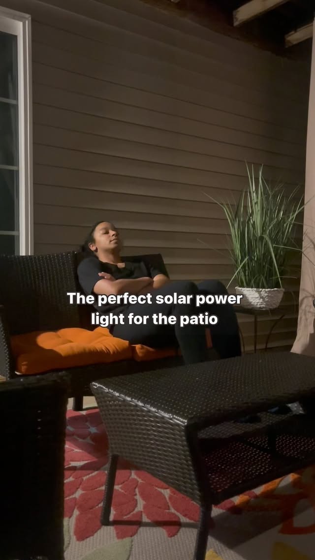 Instagram post by @blacksupermamas for Ozarke. Caption reads: The best addition to our patio @ozarke #AD Ozarke....