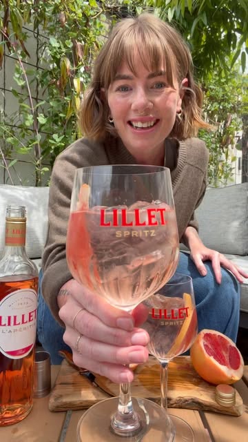Instagram post by @toast_with_hope for Lillet. Caption reads: [...] of the Summer... I’ve been pairing a Lillet....