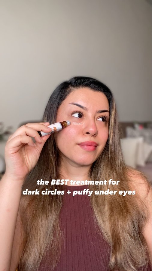 Instagram post by @preitibhamra for The Tribe Concepts. Caption reads: Comment EYES to get product link in your DM!....