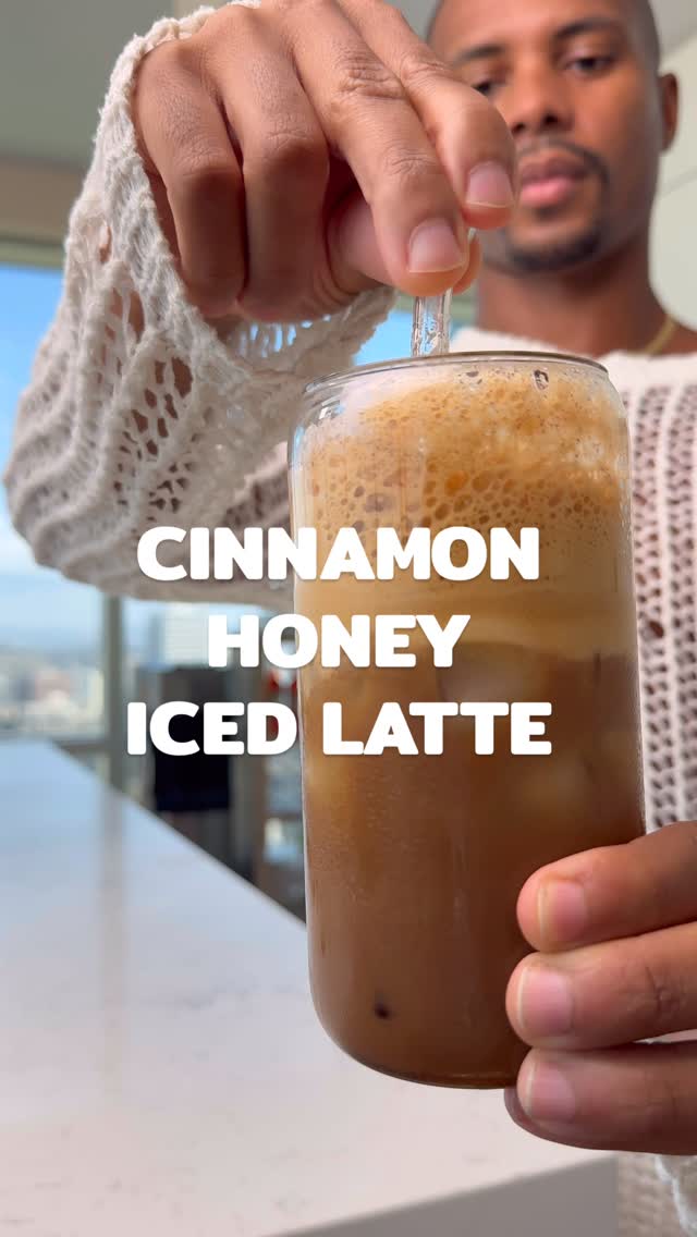 Instagram post by @jontaharris for Planet Oat. Caption reads: fall means making one of my fave sips: 
a cinnamon....