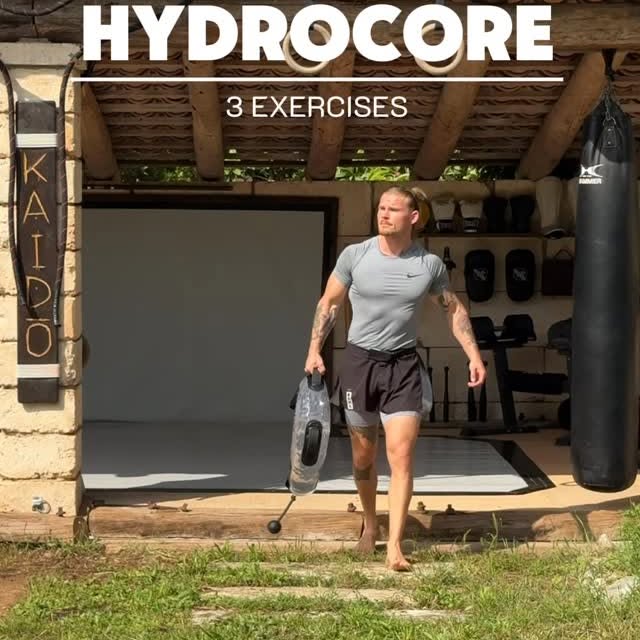 Instagram post by @functionalfelix for Onnit. Caption reads: go with the flow & Build rotational power! 🌊🦾.