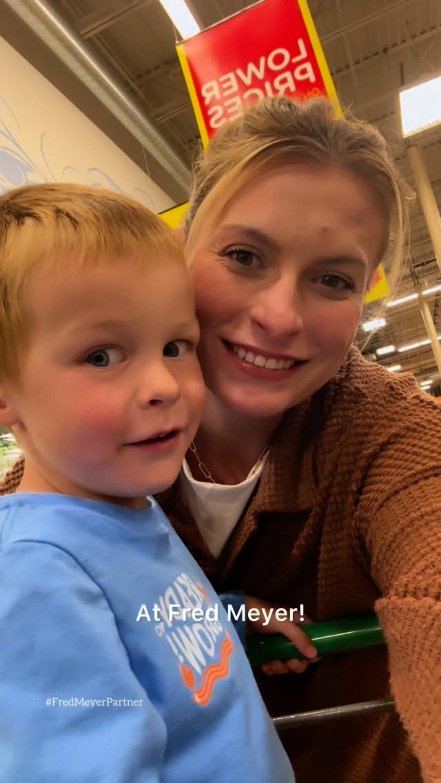 Instagram post by @jessicabmathie for Fred Meyer. Caption reads: It’s Customer Appreciation Week at....