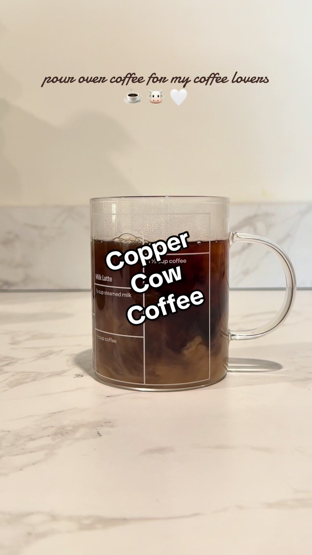 TikTok post by @life.withjayde for Copper Cow Coffee. Caption reads: @Copper Cow Coffee Is delicious and convenient in....