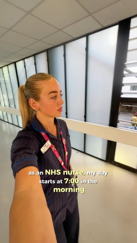 Instagram post by @lifting.with.laura for Myprotein. Caption reads: Everything I ate on a 12.5 hour nursing shift 🤍....