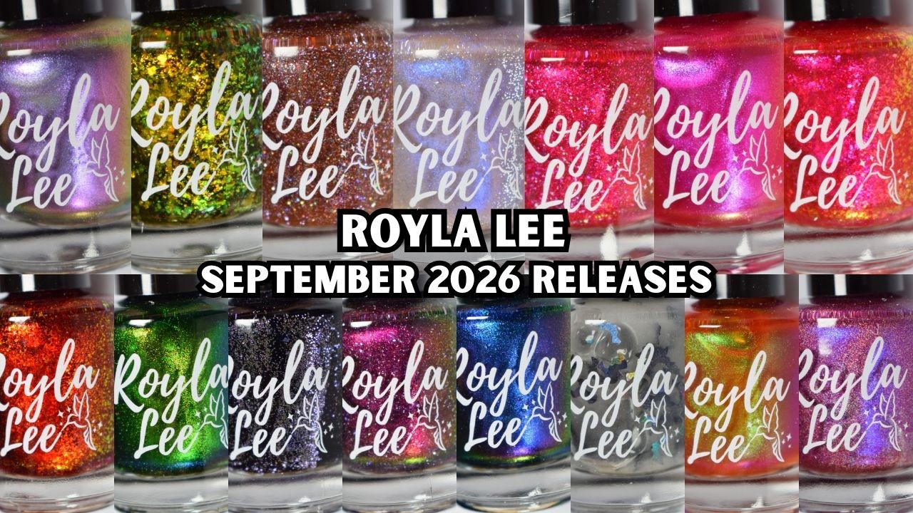YouTube post by @ThePolishedMage for Pixabay. Caption reads: Royla Lee: September 2026 Releases.