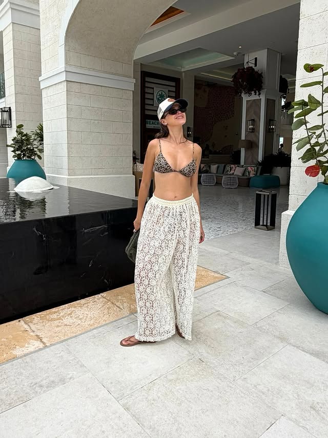 Instagram post by @valerialipovetsky for Beaches Resorts. Caption reads: This R&R weekend at @beachesresorts Treasure Beach....