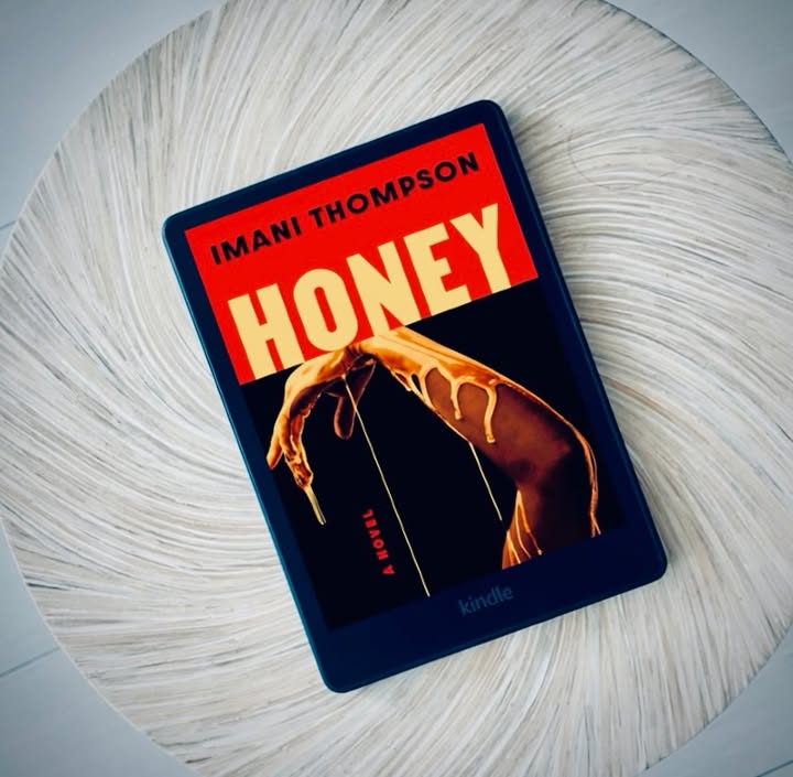 Instagram post by @stephisbooked for Penguin Random House. Caption reads: Honey by Imani Thompson Thank you @randomhouse for....