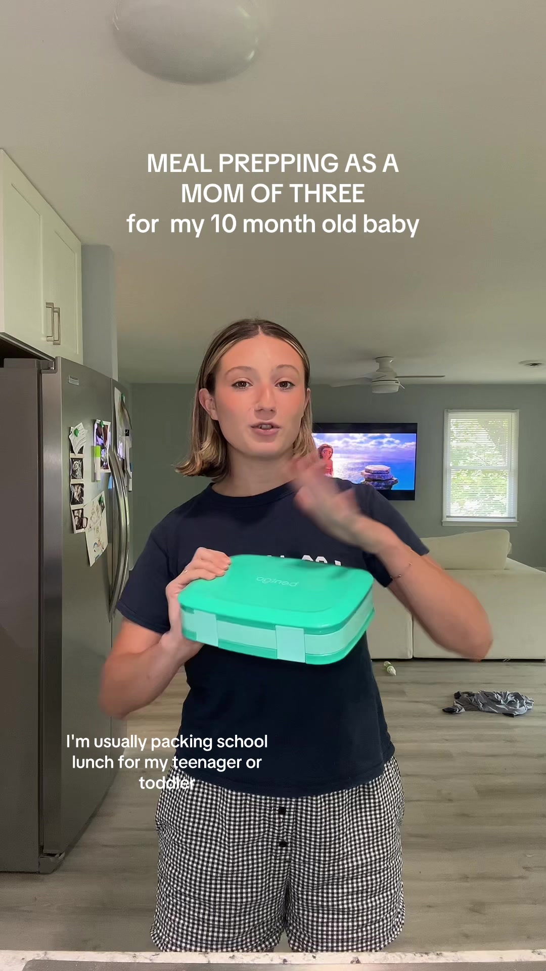 TikTok post by @coffee4lifesage for Little Bellies. Caption reads: Family favorite:) @Little Bellies #momlife #boymom....