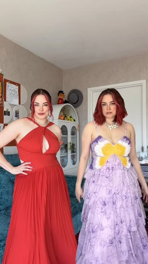 Instagram post by @rudeunicorns for JessaKae. Caption reads: [...] the men… I LOVE these dresses from @jessakae....