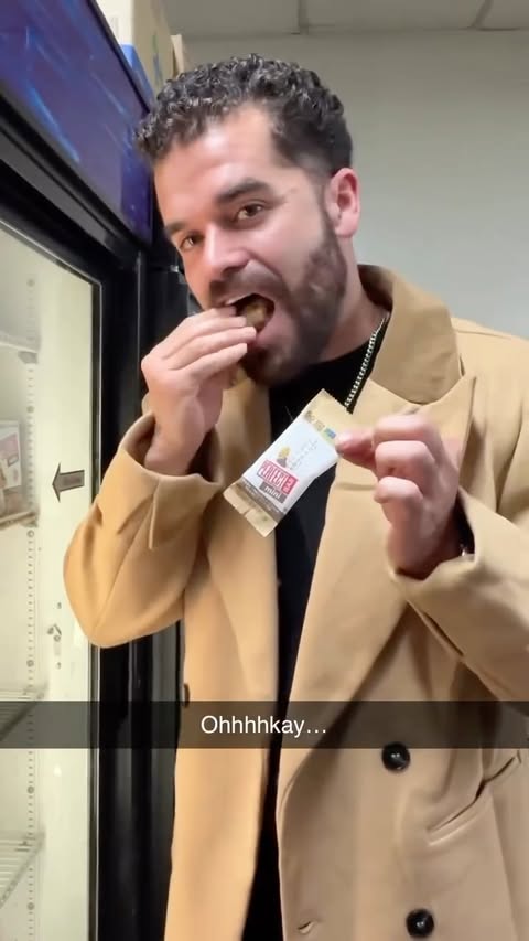 Instagram post by @cliffcisneros for Perfect Bar. Caption reads: Want a step-stool to snag your Perfect Bars? Enter....