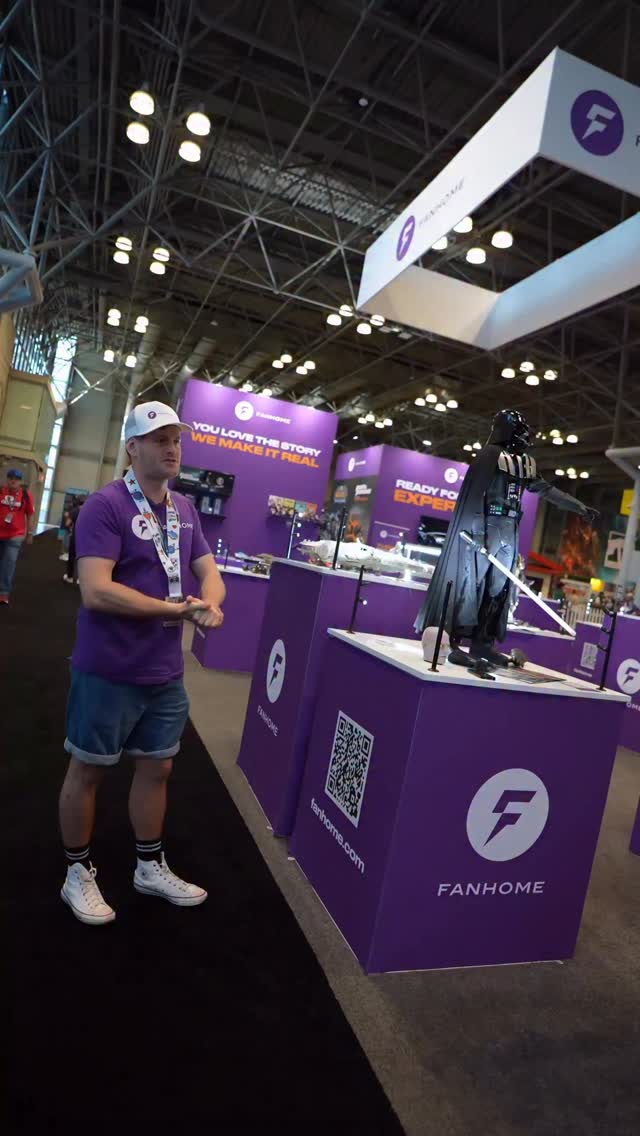 Instagram post by @lukesoutpost for Fanhome. Caption reads: @fanhome.us revealed their fully finished 1:2....