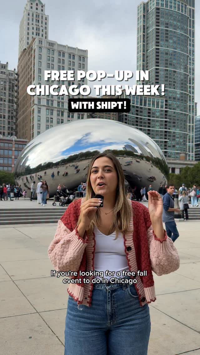 Instagram post by @kayleejochicago for Shipt. Caption reads: Chicago friends, this Friday (Oct 17) you have to ....