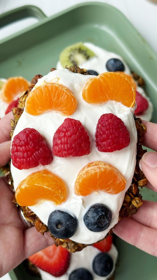 Instagram post by @lesswithlaur for SunButter. Caption reads: Who needs Easter eggs when you can make these....