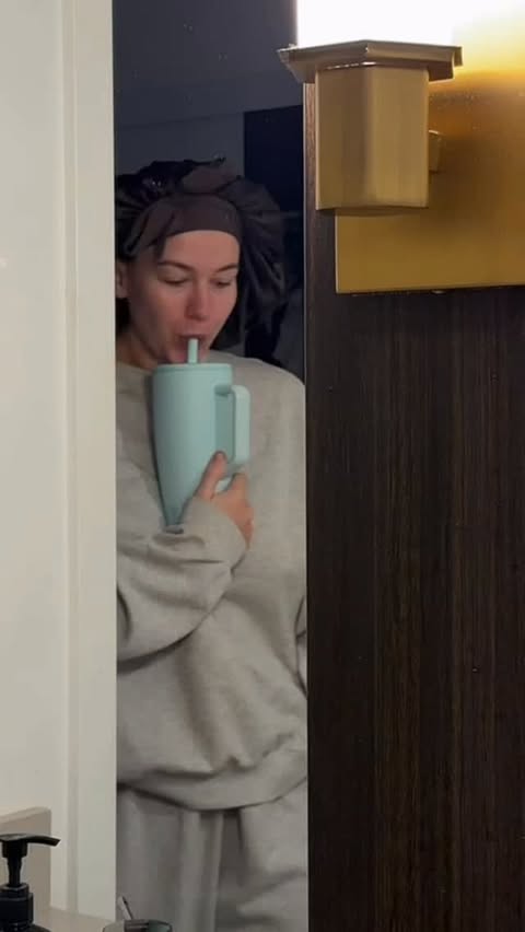 Instagram post by @esther.burden for Insta360. Caption reads: Getting all the angles for my morning routine with....