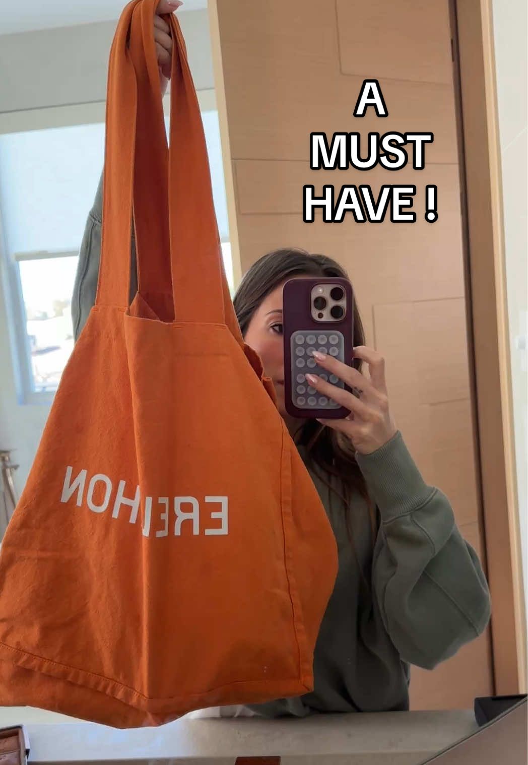 TikTok post by @aylawoodruff_ for SALT & STONE. Caption reads: For anyone looking for Christmas gifts, this is....