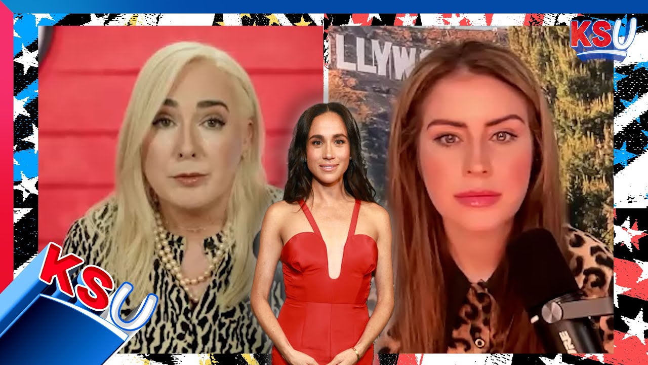 YouTube post by @KinseySchofieldUnfiltered for MASA Chips. Caption reads: Harry & Meghan ‘Clashing More Than Ever’ | Meghan....