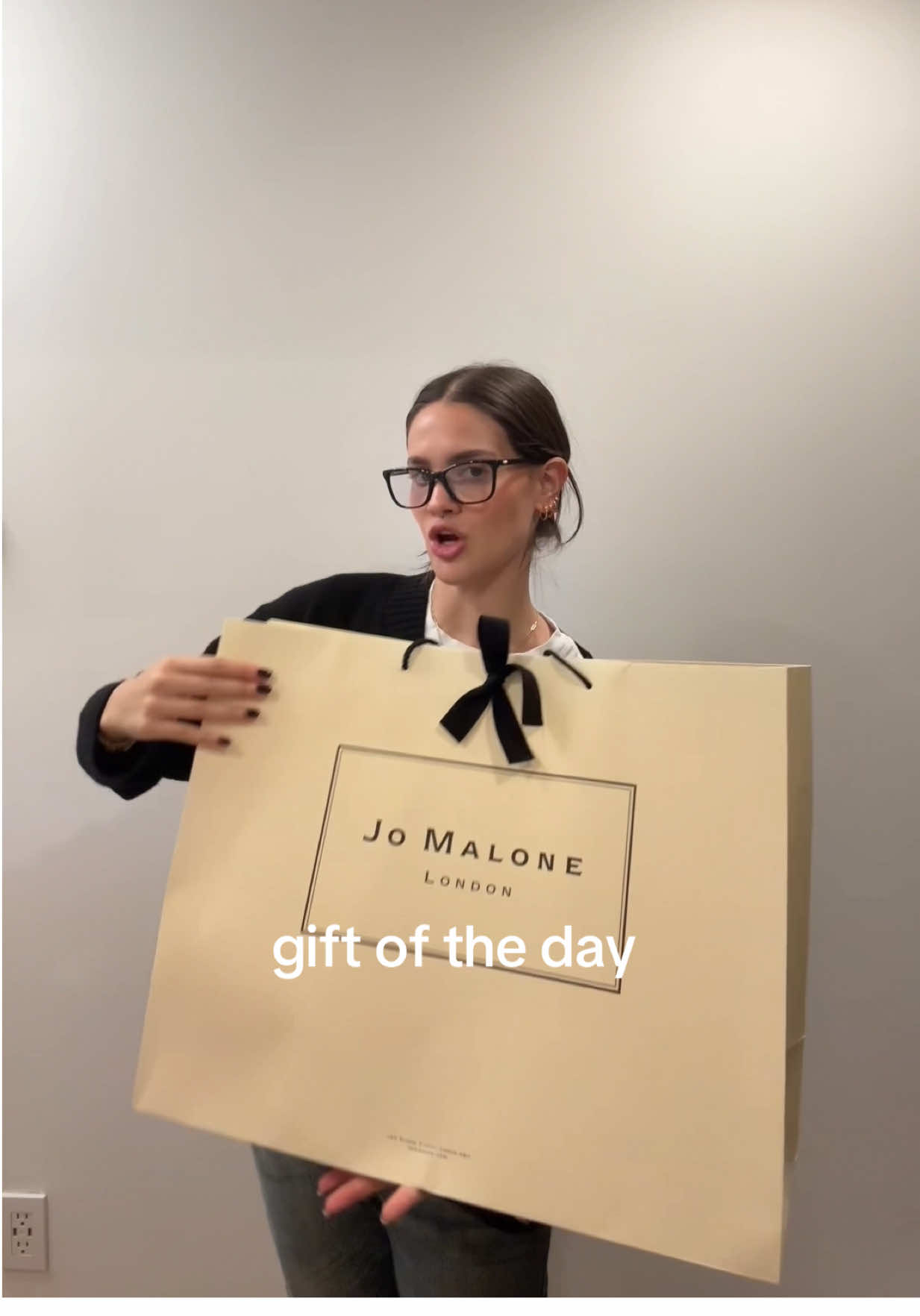 TikTok post by @juliamervis for Jo Malone London. Caption reads: [...] fragrance edition! Shop in stores @Jo Malone....