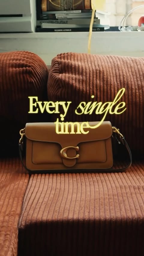 Instagram post by @sreyahalder for Coach. Caption reads: [...] My favorite bag for all my trips is the....