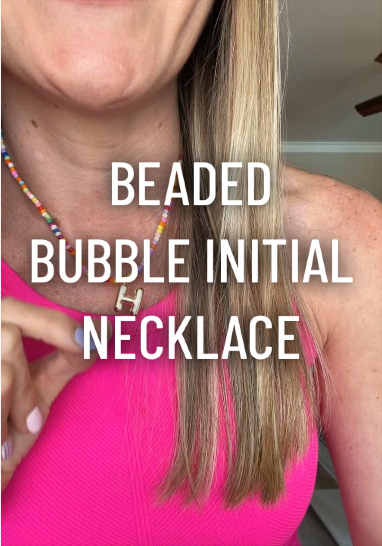 TikTok post by @hollyannblanton for VRIUA US. Caption reads: [...] love all the colorful beads! So fun! ✨....