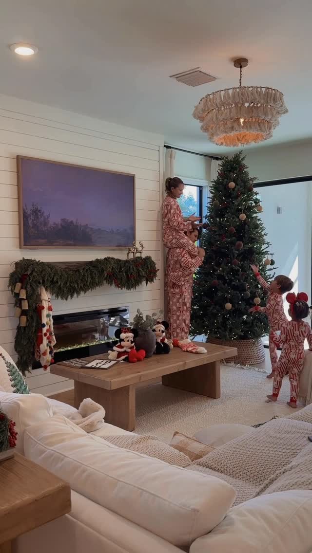 Instagram post by @fabiolamillican for Caden Lane. Caption reads: how’d we do!?🥹🫶🏼🎄the kids are “obsessed”....