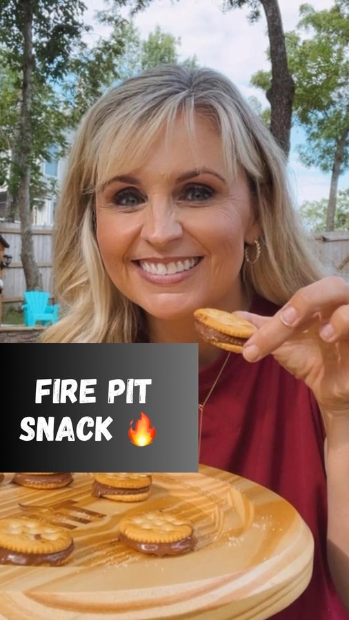 Instagram post by @acharmingabode for TIKI Brand. Caption reads: [...] it for the s’mores with the kids, the Tiki....